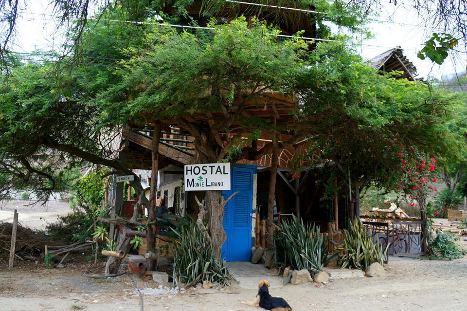 Hostal Monte Libano Пуэрто-Лопес Экстерьер фото